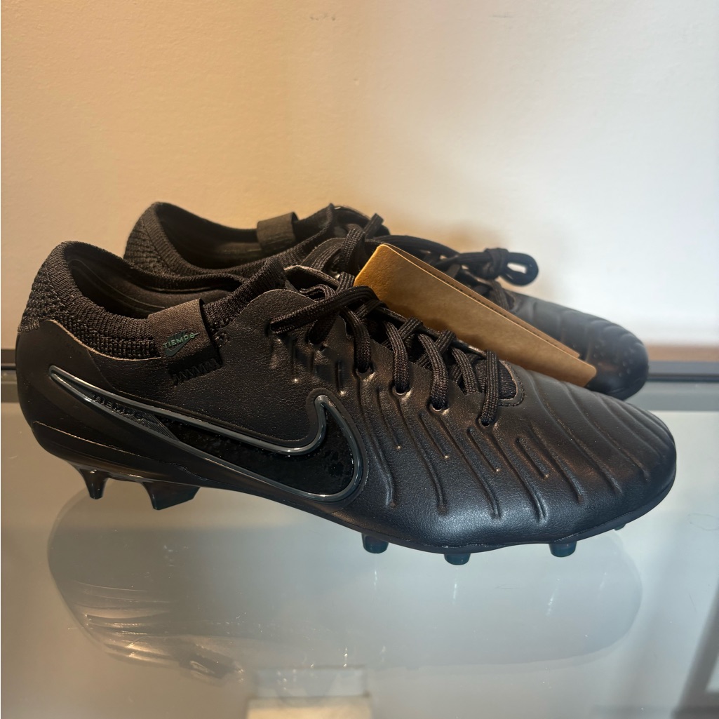 Nike Tiempo Legend 10 Elite Fg Black Soccer Cleat Dv4328-002 Men’s 5.5/Women’s 7